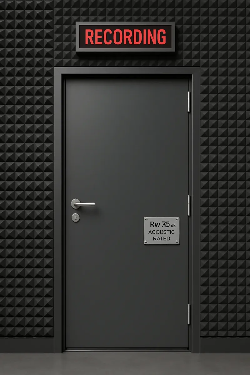 acoustic rated steel doors - professional steel doors available in Chelmsford from UK manufacturers
