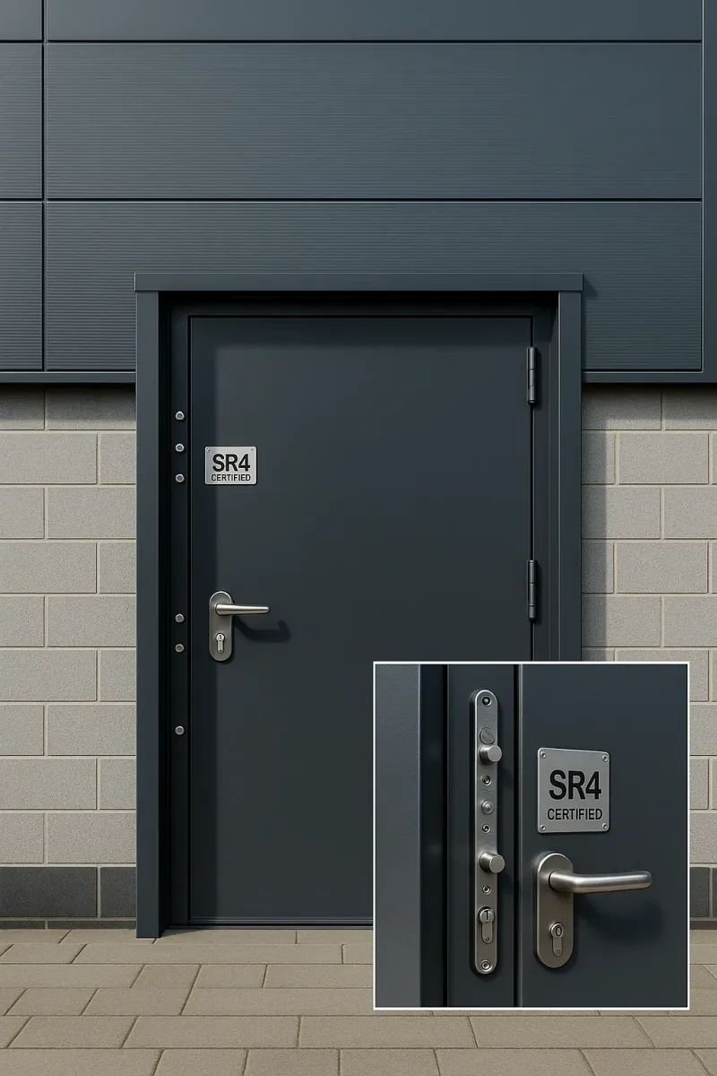 security rated steel doors - professional steel doors available in Chelmsford from UK manufacturers